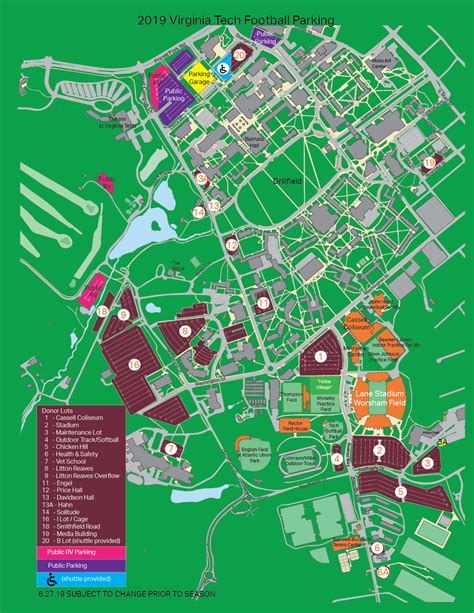 Lions Club Parking Options At Virginia Tech Revealed