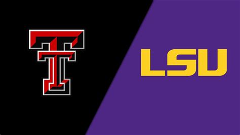 Lsu Vs Texas Tech Football: Battle For Gridiron Supremacy