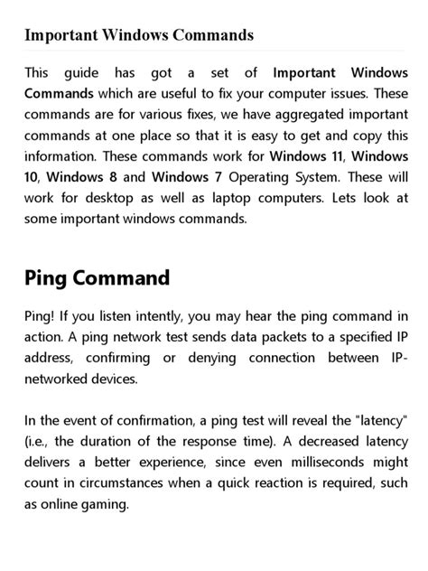 Mastering Windows Commands With Hows.Tech