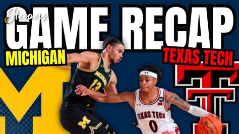 Michigan Vs Texas Tech Game Prediction And Odds Today