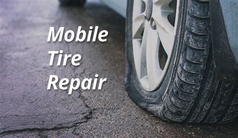 Mobile Tire Repair And Services At Your Doorstep