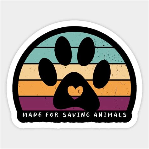 Pawfect Vet Tech Stickers For Animal Lovers