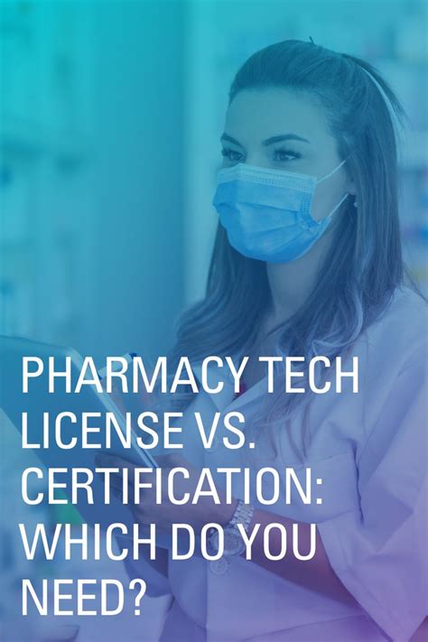 Pharmacy Tech License Vs Certification: Whats The Difference