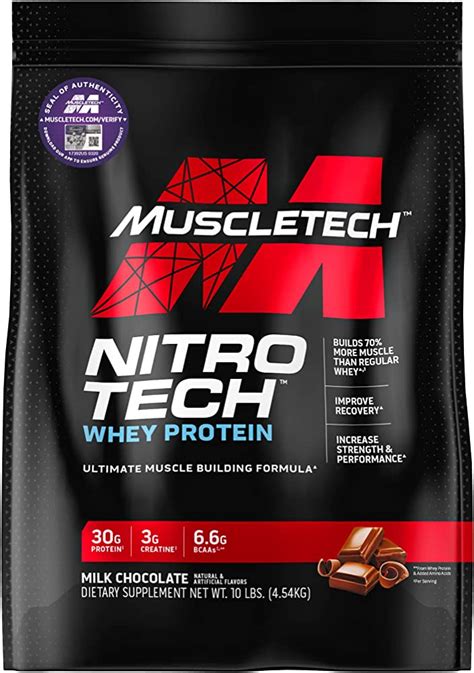 Proteina Nitro Tech Sin Lactosa: OpcióN Ideal Para Alergicos