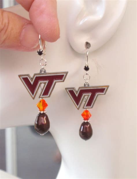 Show Off Hokie Pride With Virginia Tech Earrings