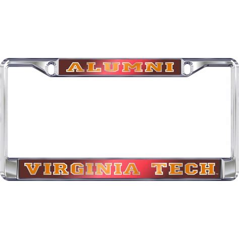 Show Off Hokie Pride: Virginia Tech Alumni License Plate Frame