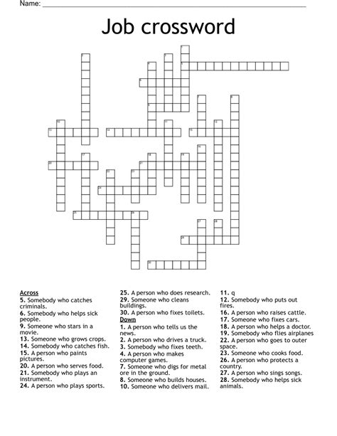 Solving The Competitive Con Job Crossword Challenge