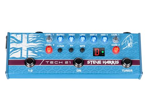 Steve Harris Talks Tech 21 Signature Bass Amps