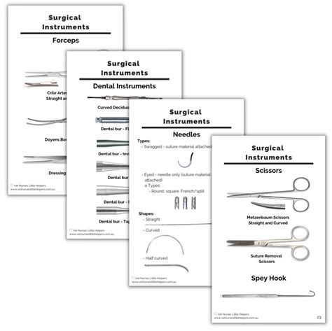 Surgical Tech Instrument Flashcards: Master The Or Essentials