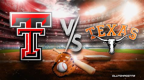 Tech Vs Texas Baseball: Big 12 Rivals Face Off