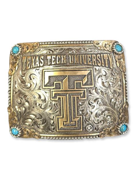 Texas Tech Belt Buckle: Official Red Raider Pride Symbol