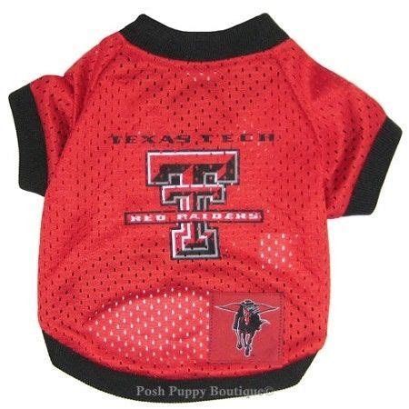 Texas Tech Dog Jersey - Official Pet Gear For Fans