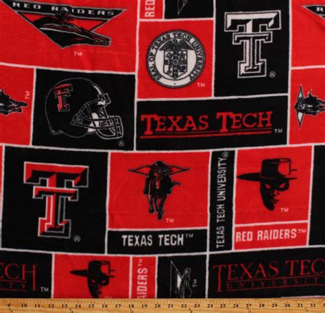 Texas Tech Fleece Material Guide