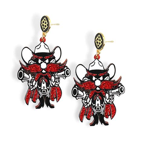 Texas Tech Red Raiders Earrings For Fans