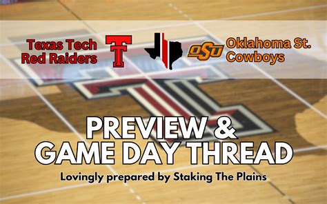 Texas Tech Vs Oklahoma State Game Preview