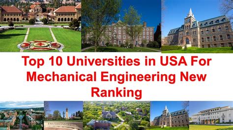 Top 10 Mechanical Universities In Usa