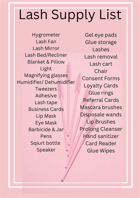 Top 10 Must-Have Lash Tech Equipment List