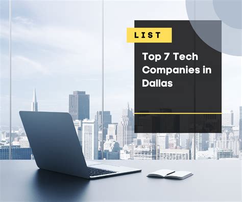 Top Tech Companies In Dallas To Watch