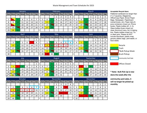 Trash Tech Holiday Schedule 2023: Waste Management Guide