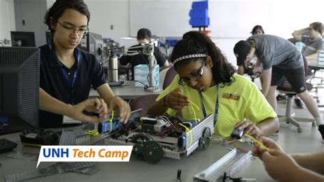 Unh Tech Camp: Empowering Young Minds In Technology