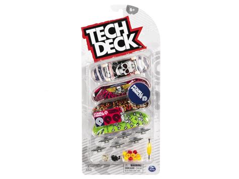 Unleash Fun With Tech Deck 4 Pack Fingerboards