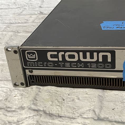 Unleash Power: Crown Micro Tech 1200 Key Specs Revealed