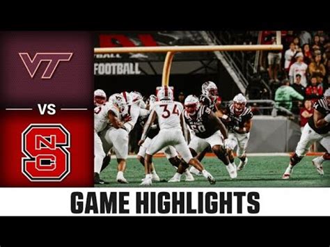 Va Tech Vs Nc State Football Matchup Preview