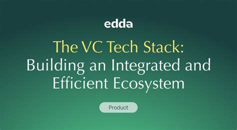 Vc Tech Stack Essentials