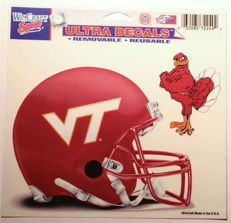 Virginia Tech Auto Decals For Hokies Fans Everywhere