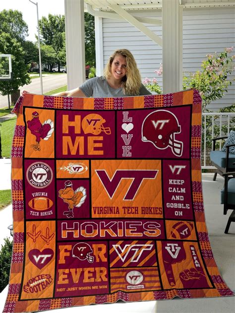 Virginia Tech Hokie Blanket Gift Ideas