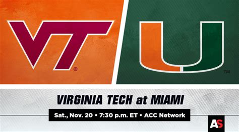 Virginia Tech Vs Miami Football Game Predictions