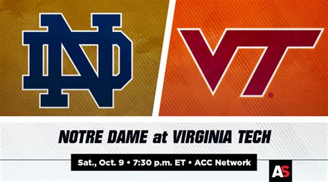 Virginia Tech Vs Notre Dame Football Prediction