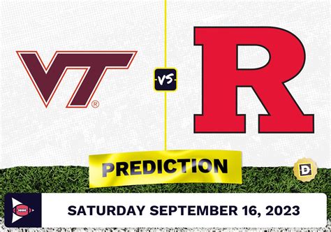 Virginia Tech Vs Rutgers Odds And Prediction