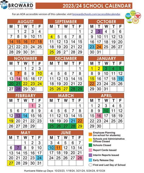 Vocational School Calendar Guide