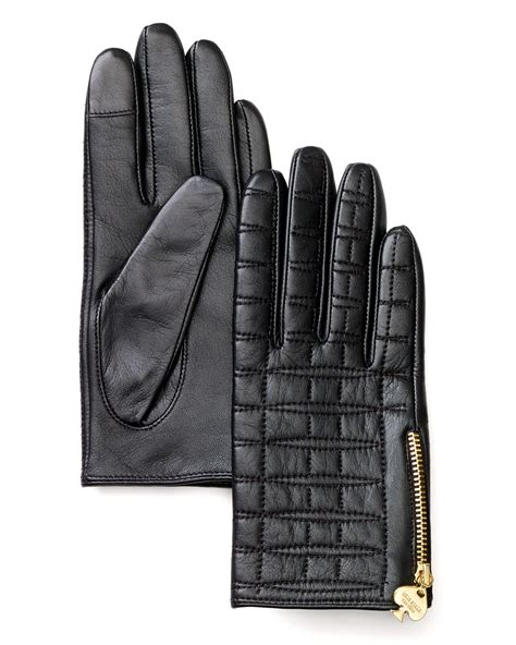 Womens Leather Tech Gloves For Style And Function